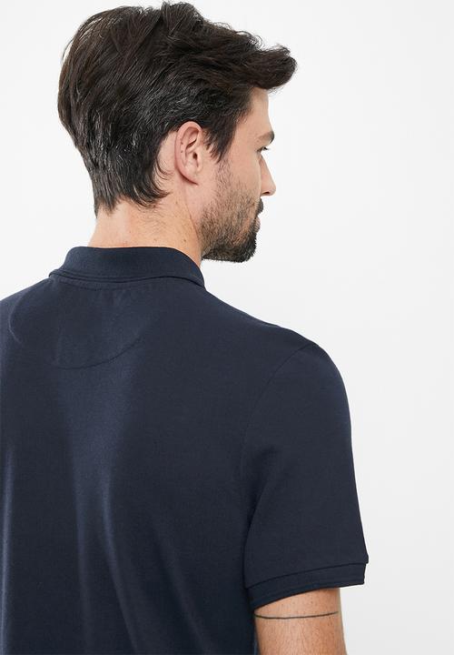 Original Penguin - Raised rib polo - dark sapphire