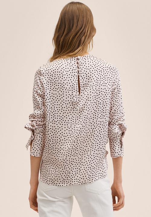 MANGO - Blouse tippy - light pastel pink