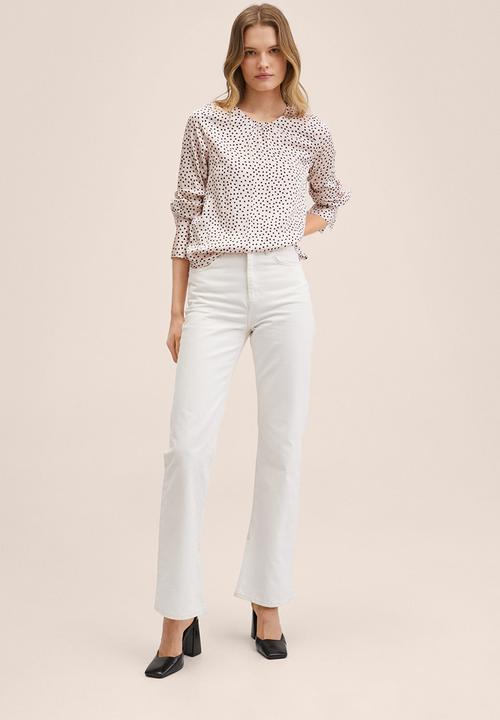 MANGO - Blouse tippy - light pastel pink