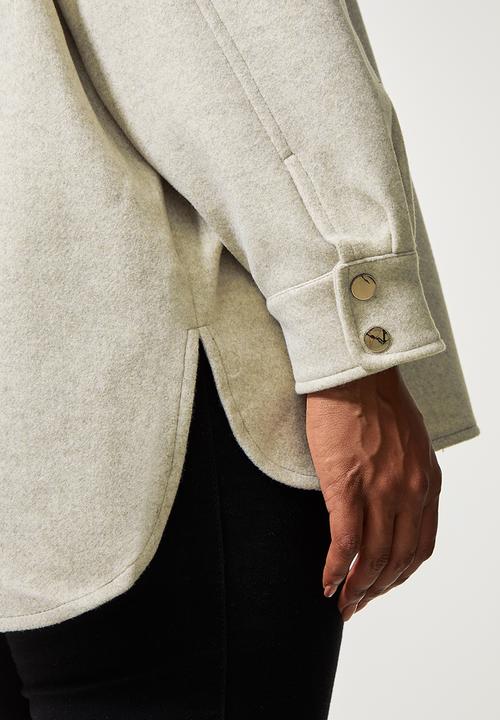 Superbalist - Melton over shirt - oatmeal