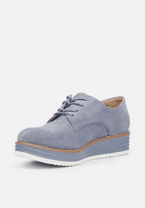 Butterfly Feet - Azalea 2 flatform derby - blue