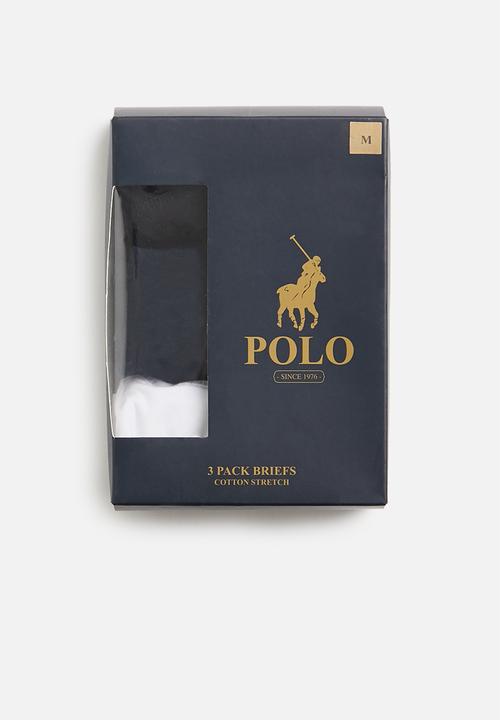 POLO - Men multi knit brief 3 pack - multi 