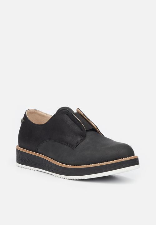 Butterfly Feet - Azalea 3 flatform derby - black