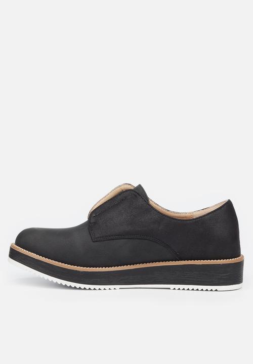 Butterfly Feet - Azalea 3 flatform derby - black