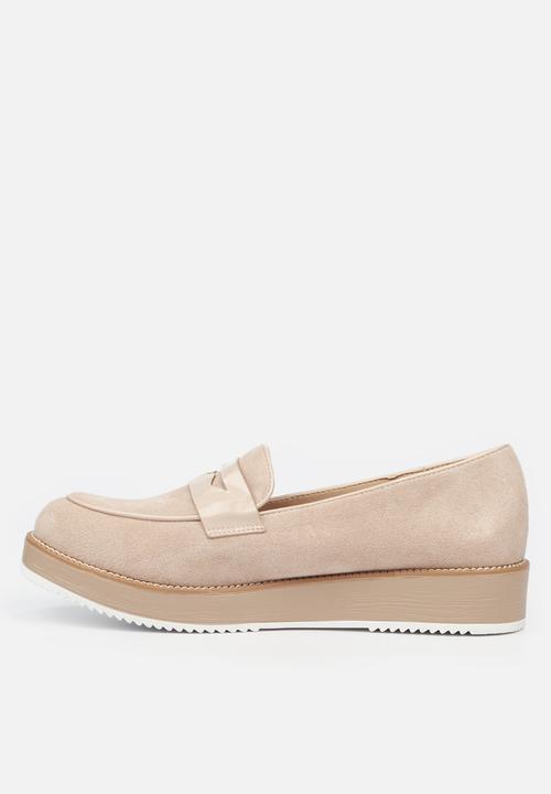Butterfly Feet - Azalea 4 flatform loafer - neutral