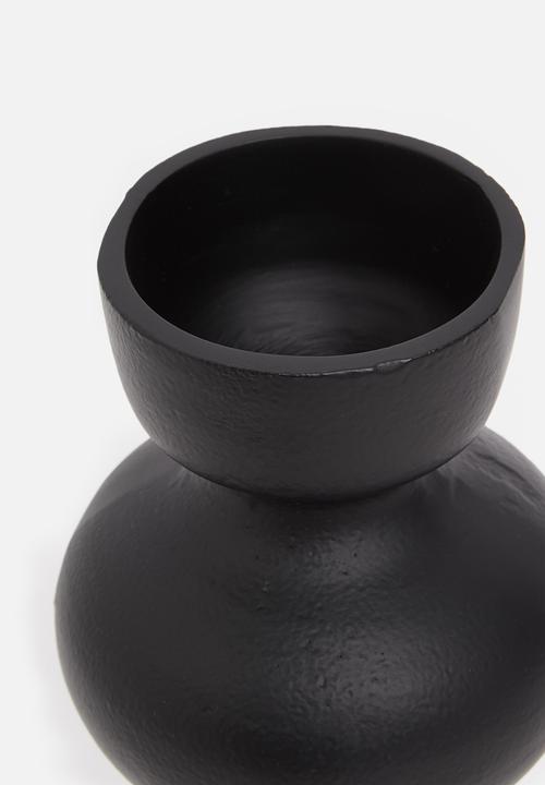 Sixth Floor - Bulb vase - matte black