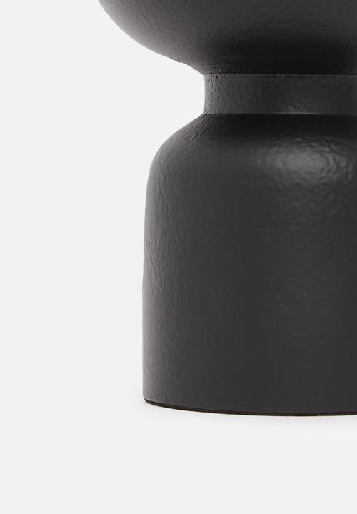 Sixth Floor - Bulb vase - matte black