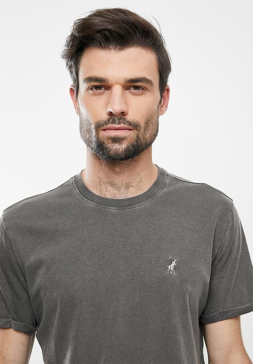 POLO - PJC  Overdyed SS Tee - Charcoal