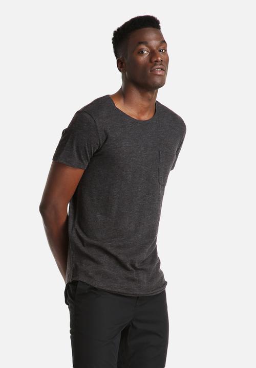 ADPT. - Long Tee Dark Grey Melange