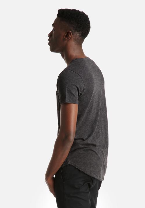 ADPT. - Long Tee Dark Grey Melange