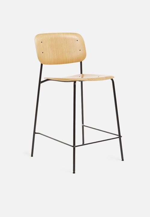 Sixth Floor - Bentwood kitchen stool - natural