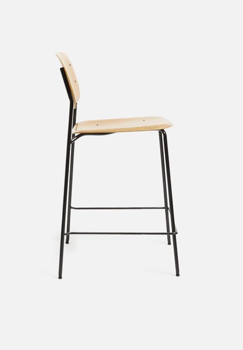 Sixth Floor - Bentwood kitchen stool - natural