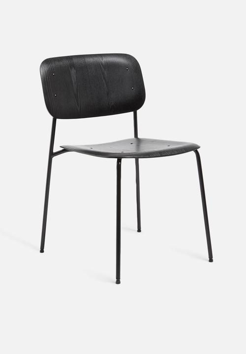 Sixth Floor - Bentwood dining chair - black