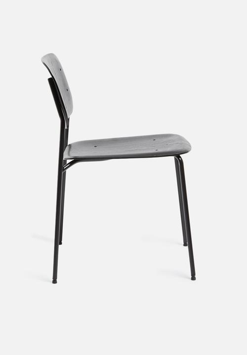 Sixth Floor - Bentwood dining chair - black