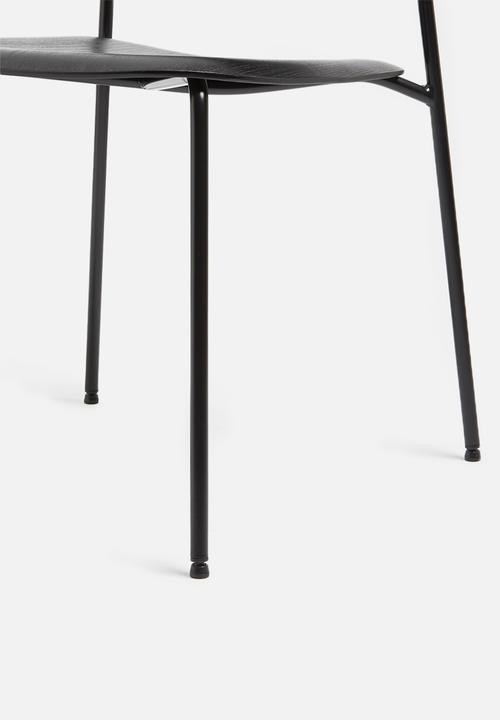 Sixth Floor - Bentwood dining chair - black