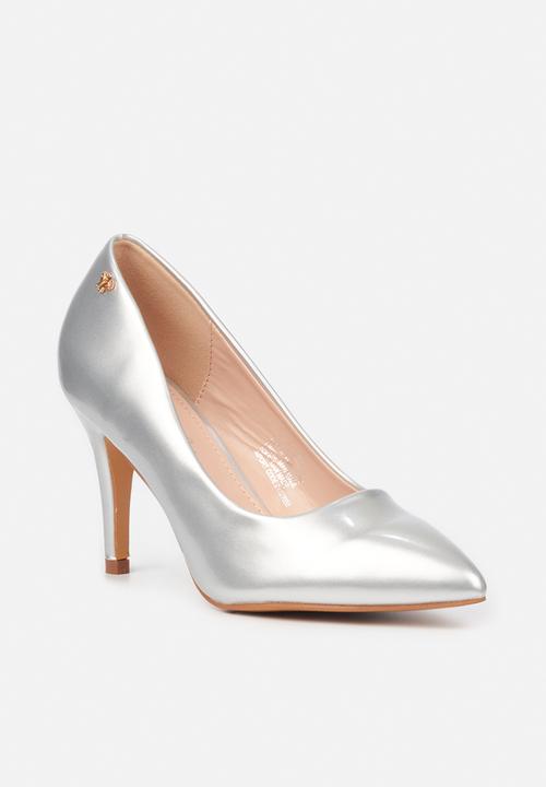 Butterfly Feet - Lexi 2 court heel - silver