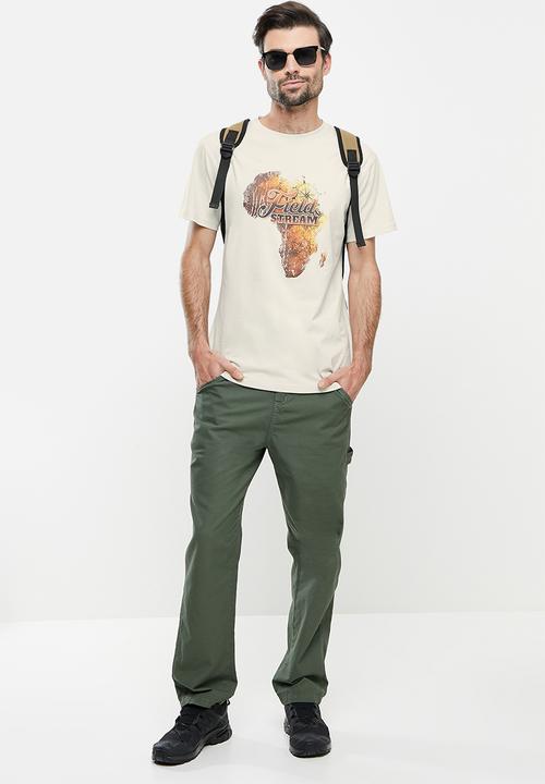 Field & Stream - Only in short sleeve tee - brown
