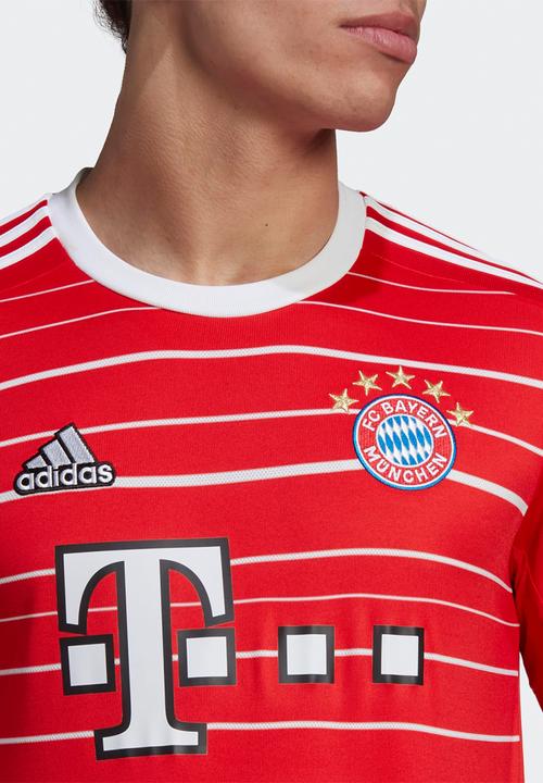adidas Performance - FC Bayern 22/23 Home Replica Jersey - Red