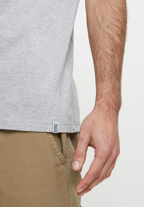 Field & Stream - Circle sun short sleeve tee - grey