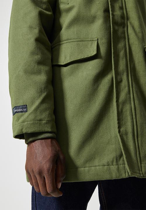 Superbalist - Storm padded parka - khaki green