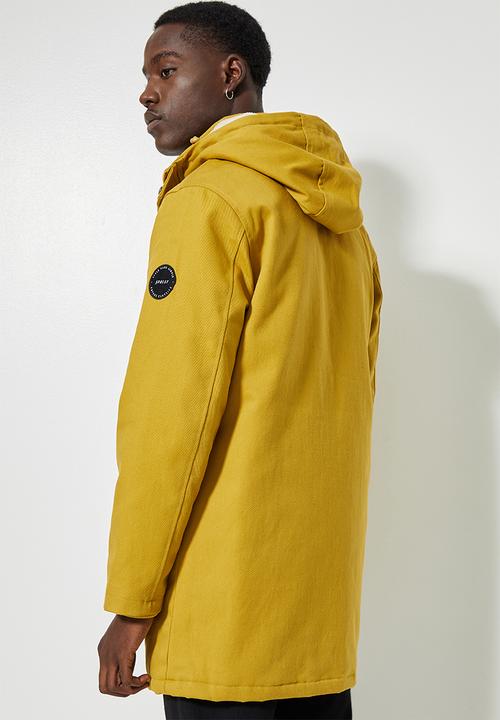 Superbalist - Storm padded parka - mustard yellow