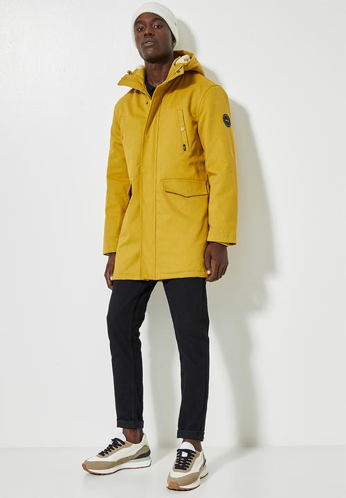 Superbalist - Storm padded parka - mustard yellow