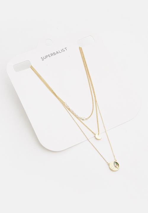 Superbalist - Mila layered necklace - gold