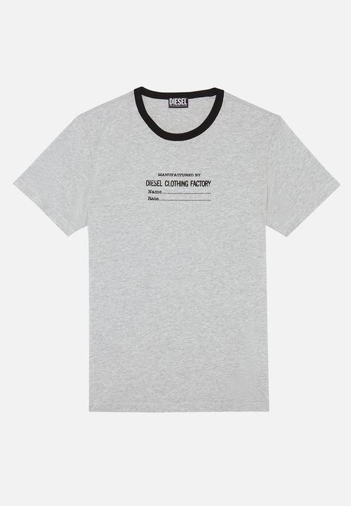 Diesel  - T-diegor-c3 short sleeve tee - grey
