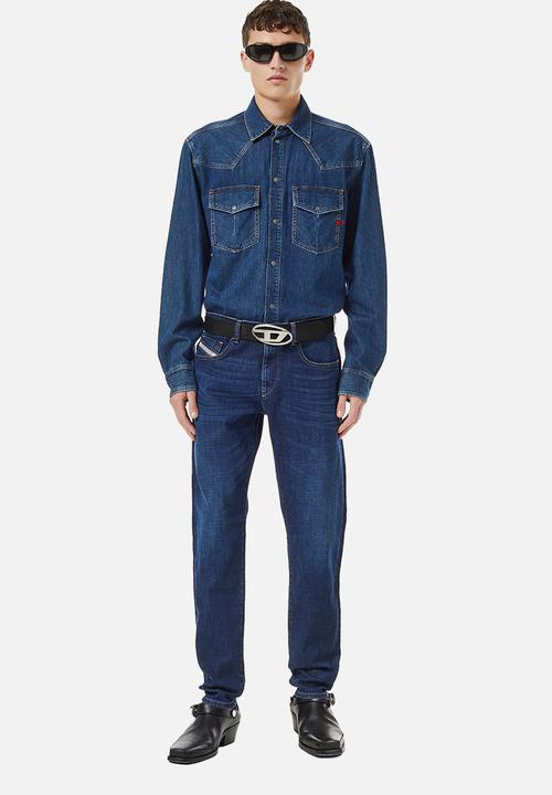 Diesel  - 2019 d-strukt slim fit jeans - dark blue