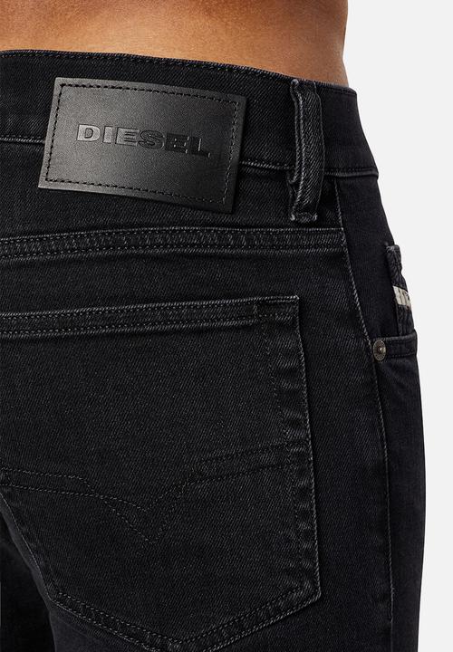 Diesel  - D-mihtry tapered jeans - black