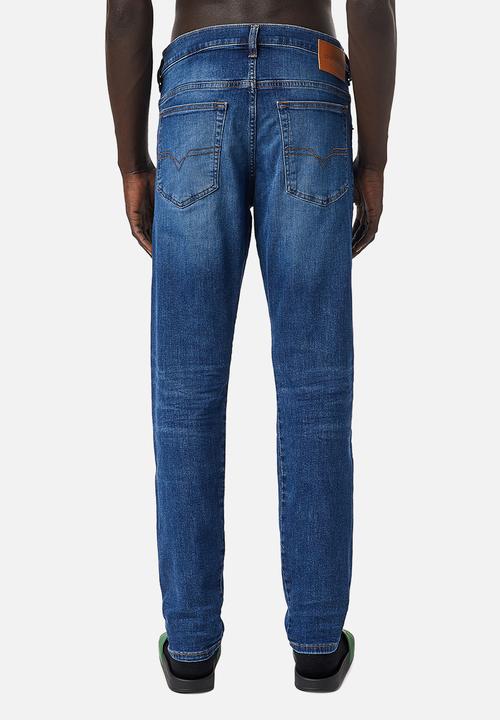 Diesel  - D-yennox tapered jeans - mid wash blue
