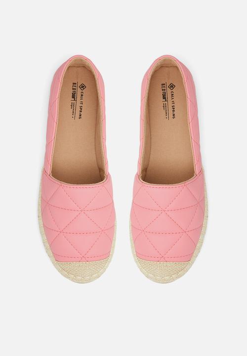 Call It Spring - Wildflower slip on - bright pink