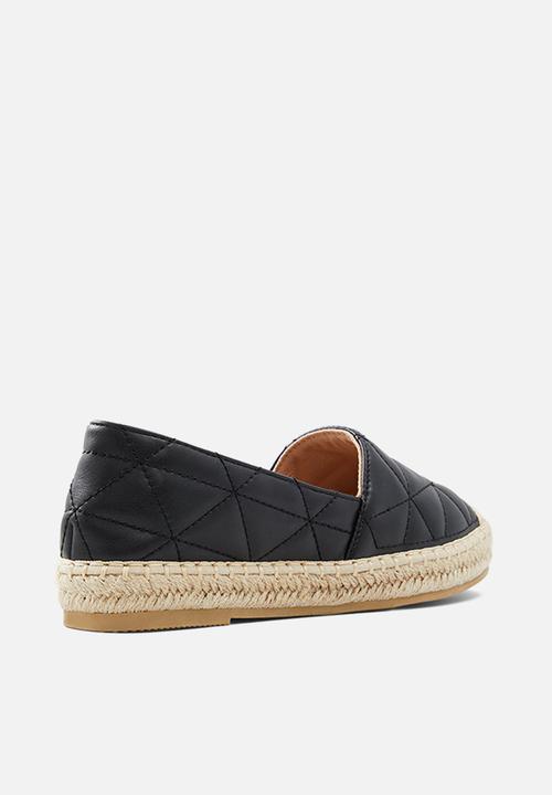 Call It Spring - Wildflower slip on - black