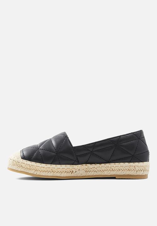 Call It Spring - Wildflower slip on - black