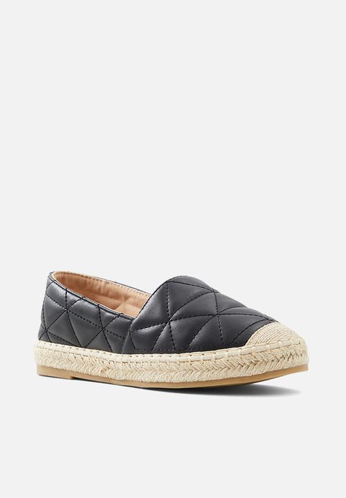 Call It Spring - Wildflower slip on - black