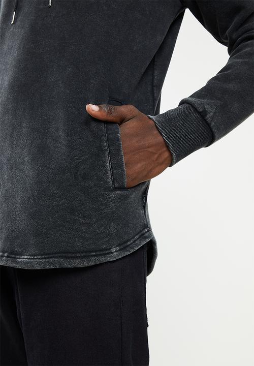 Silent Theory - Variance hoodie - washed black