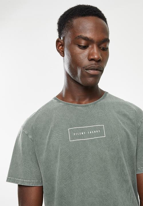 Silent Theory - Parallel layered tee - khaki