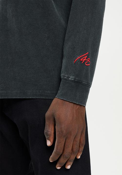 St. Goliath - Fade away long sleeve tee - washed black