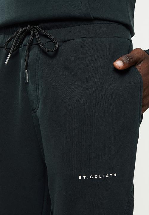 St. Goliath - Stg es trackpant - washed black