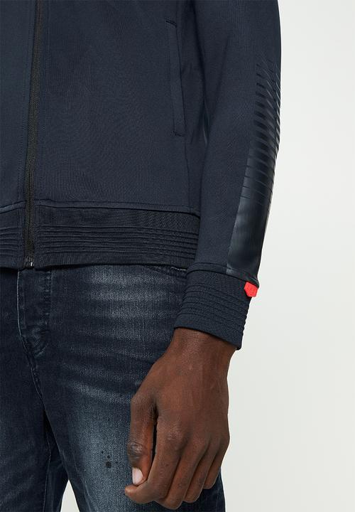 S.P.C.C - Dunlap regular fit zip through hoodie  - ink