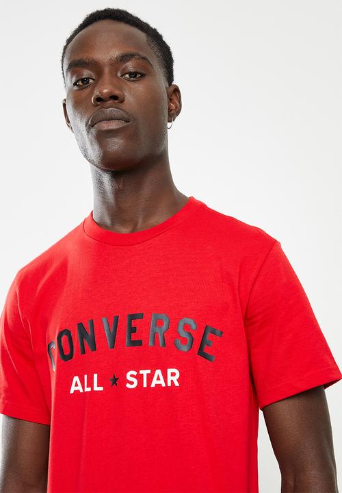Converse - All star tee - red