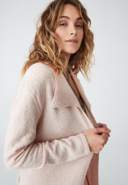 Cotton On - Boucle lounge cardigan - marshmellow