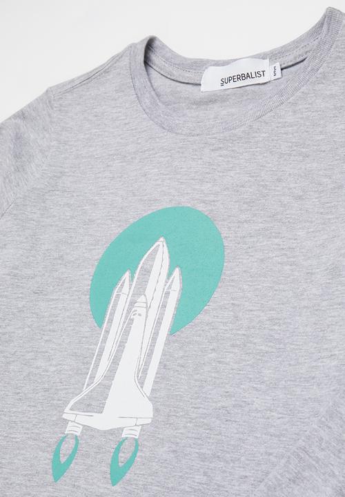 Superbalist - Older boys nasa ls top - grey