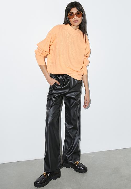 Superbalist - Stitch interest jumper - peach quartz