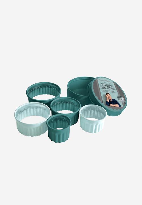 Jamie Oliver - Fluted cookie cutters-blue