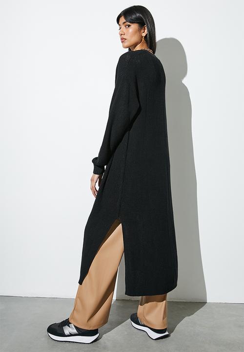 Superbalist - Chunky coatigan - black