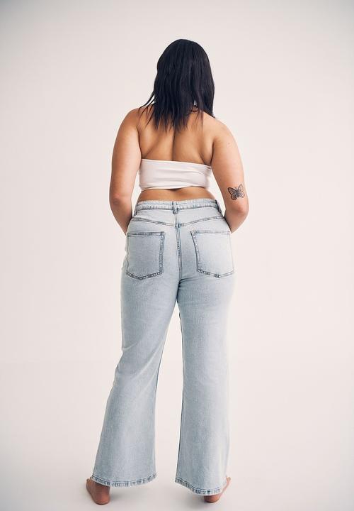 Cotton On - Curve original flare jean - roadknight blue
