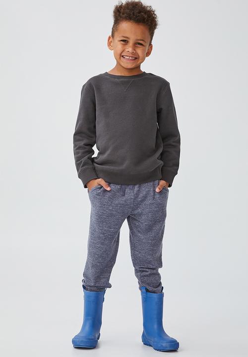 Cotton On - Super soft marlo trackpant - navy marle