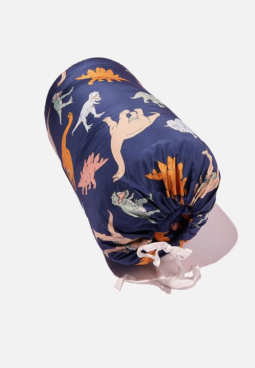 Cotton On - Snug sleeping bag - indigo multi dinos