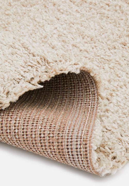 Fotakis - Gipsy shaggy rug - plain cream
